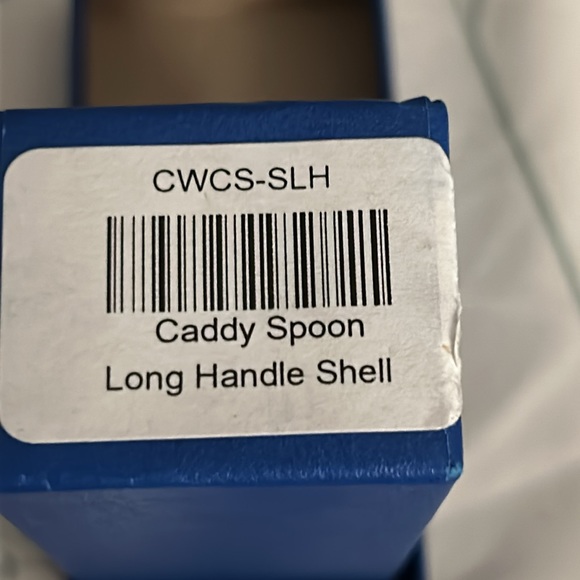 Pewter shell tea caddy spoon from Salisbury Pewter. Made in the USA - Picture 5 of 7